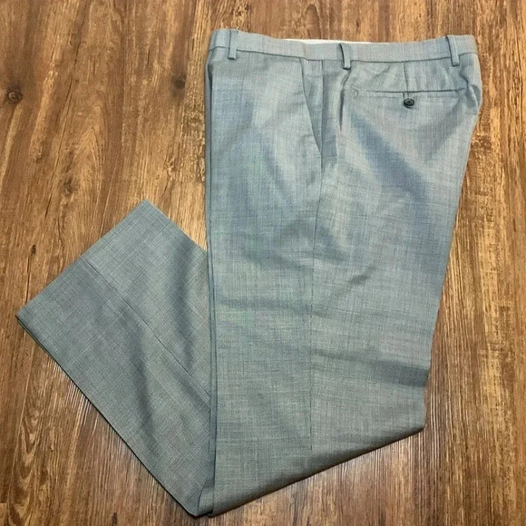 Banana Republic Dress Pant Black Wool Size 36x32 Men’s - Picture 1 of 10
